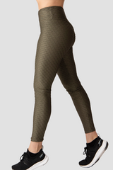 Classy Olive Scrunch Leggings