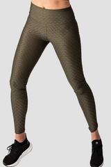 Classy Olive Scrunch Leggings