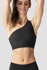 Devoted One Shoulder Sports Bra